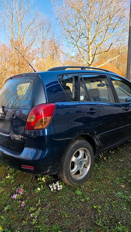 Gebraucht Toyota Corolla Verso 116 PS (85 kW) 2002 Blau Van / Kleinbus