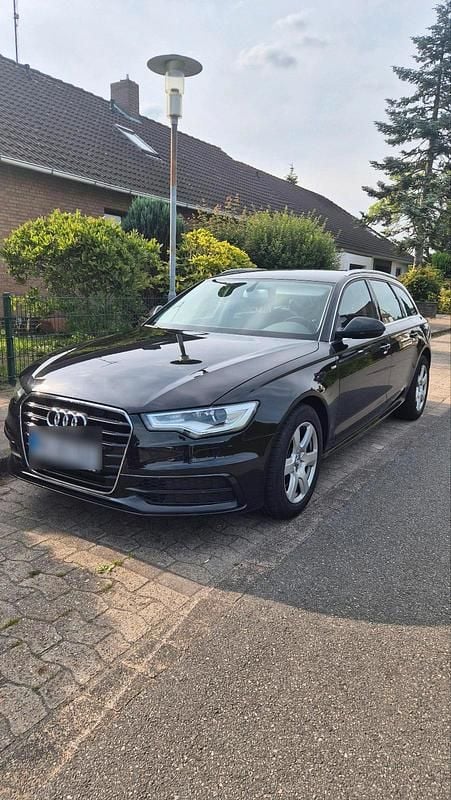 Schwarz Gebraucht 2012 Audi A6 S-Line Kombi | 16.990 € (Teuer) - Bild 1/4