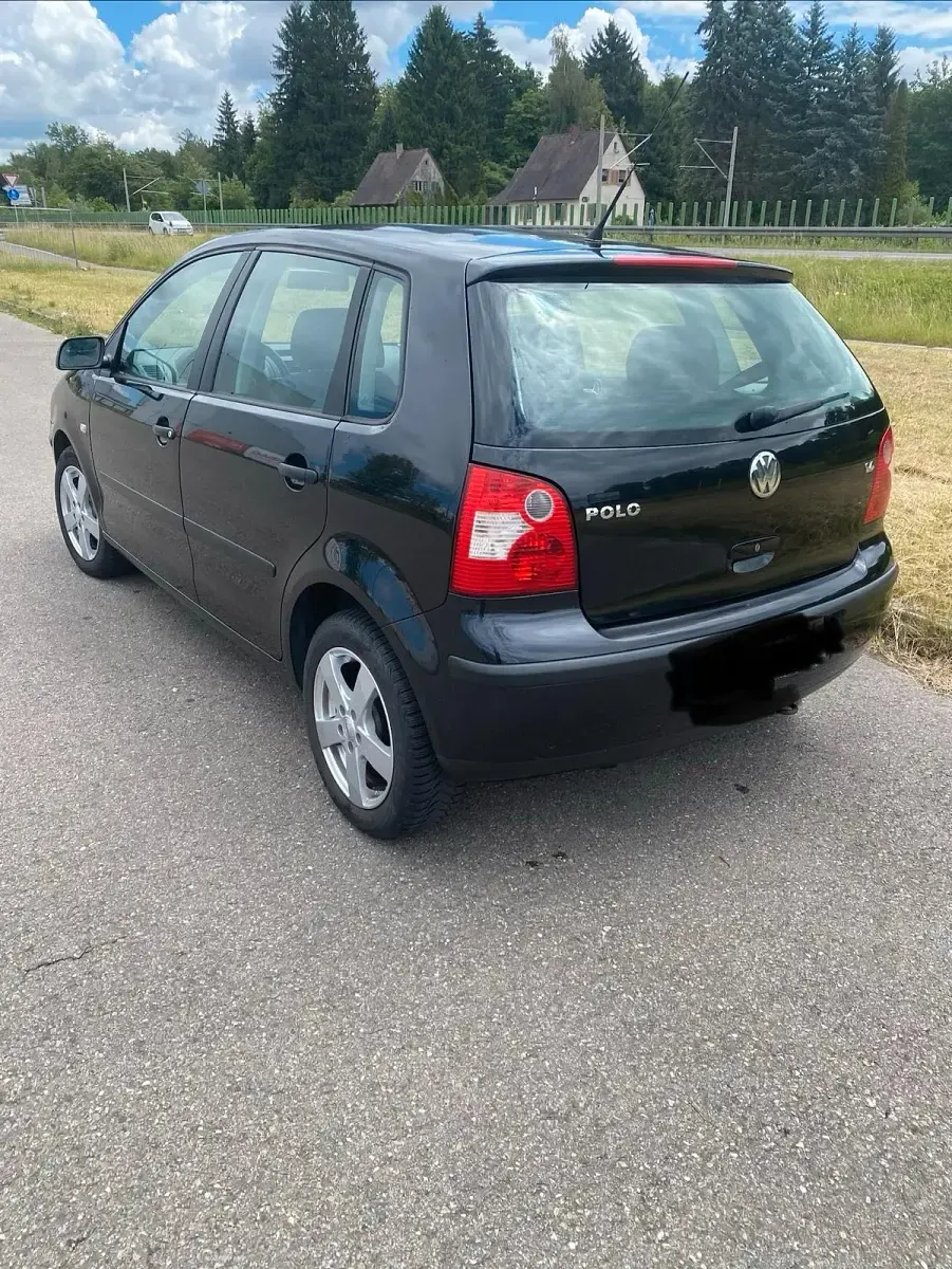 Gebraucht VW Polo 74 PS (54 kW) 2003 Schwarz Kleinwagen