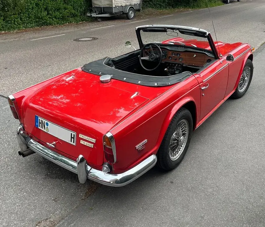 Gebraucht Triumph TR5 103 PS (75 kW) 1968 Rot Cabrio