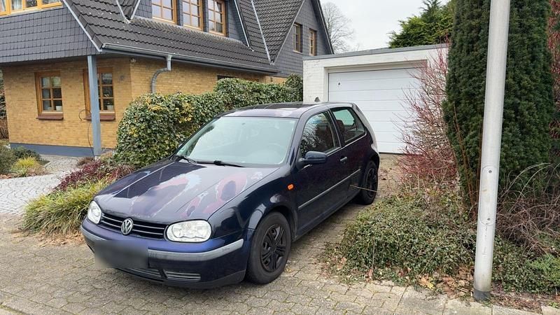 Gebraucht VW Golf IV 74 PS (54 kW) 1998 Blau Kleinwagen