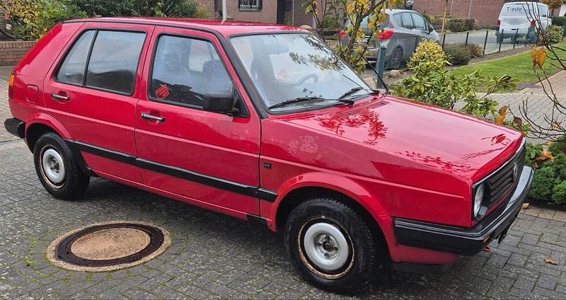 Gebraucht VW Golf II 60 PS (44 kW) 1990 Rot Kleinwagen