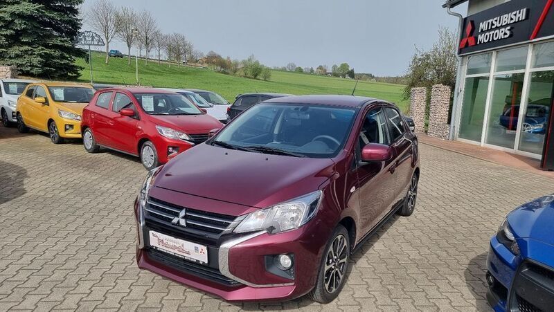 Bordeauxrot Neu 2024 Mitsubishi Space Star Select+ Limousine | 16.250 € - Bild 1/4
