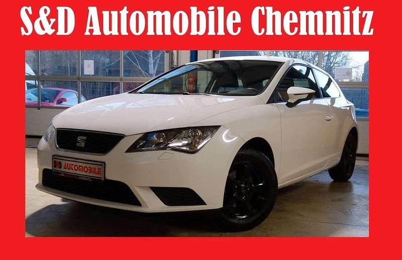 Weiß Gebraucht 2015 Seat Leon SC Reference Kleinwagen | 7.499 € (Fairer Preis) - Bild 1/3