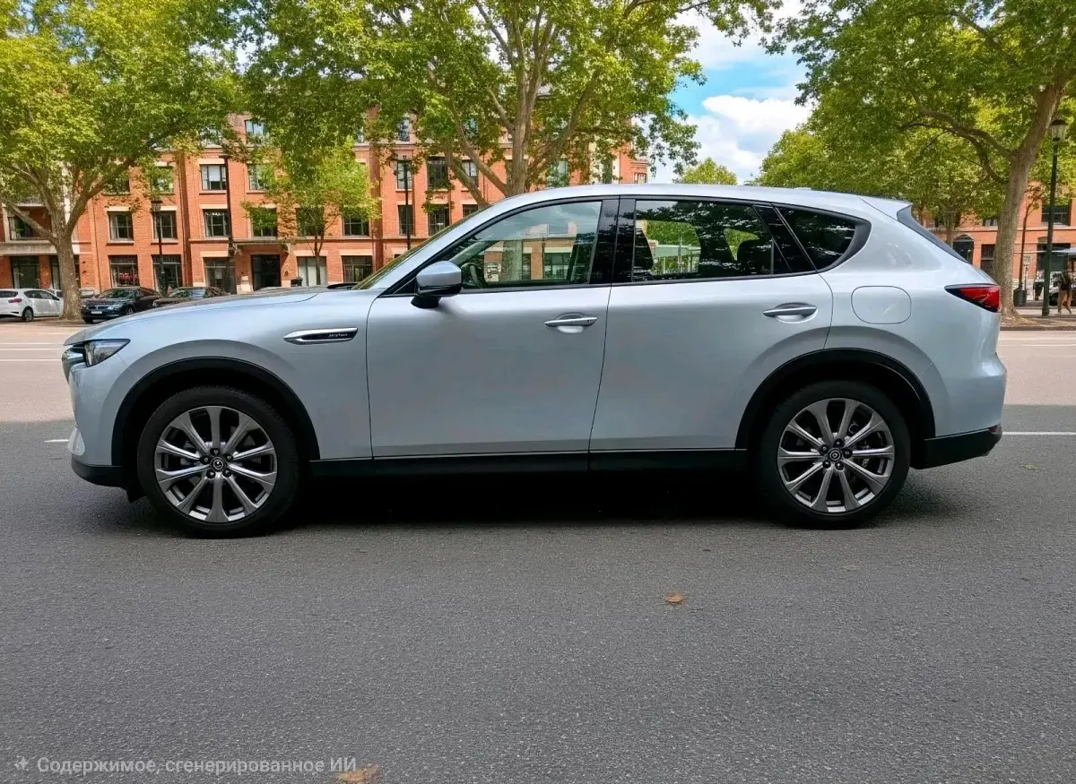 Gebraucht Mazda CX-60 Exclusive-Line 328 PS (241 kW) 2023 Silber SUV