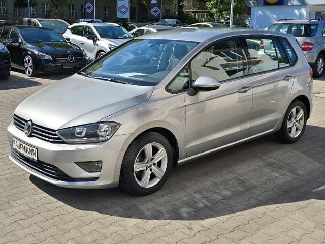 Silber Gebraucht 2014 VW Golf Sportsvan Comfortline Van / Kleinbus | 13.980 € (Fairer Preis) - Bild 1/4