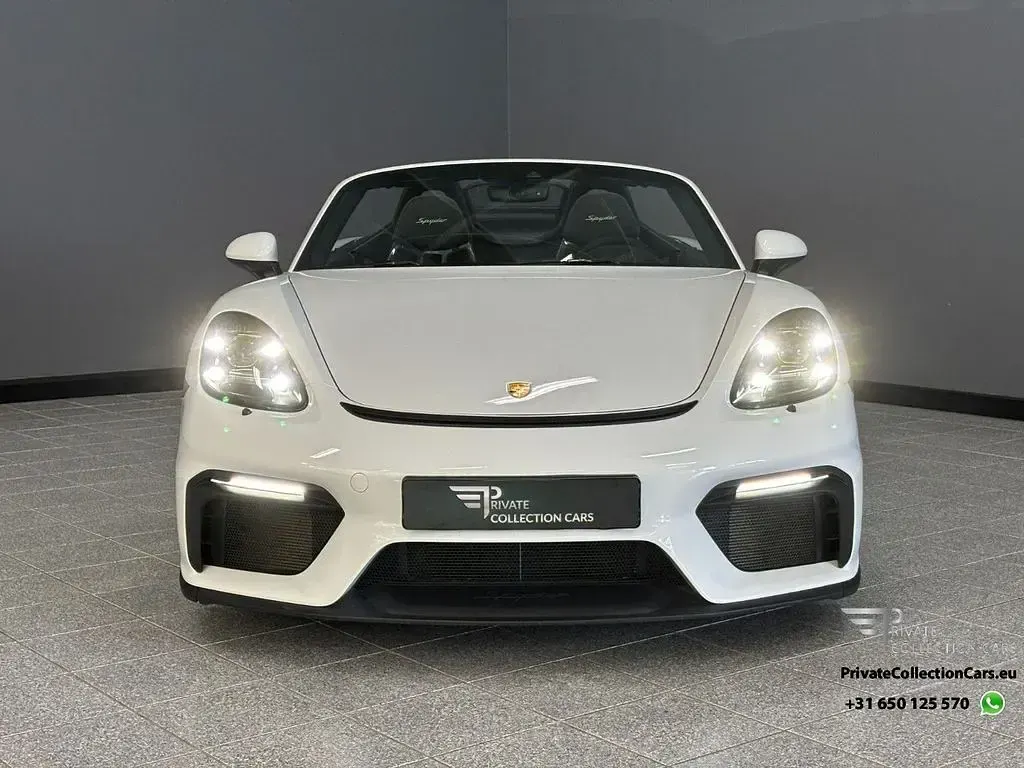 Gebraucht Porsche 718 Spyder 420 PS (308 kW) 2021 Weiß Cabrio