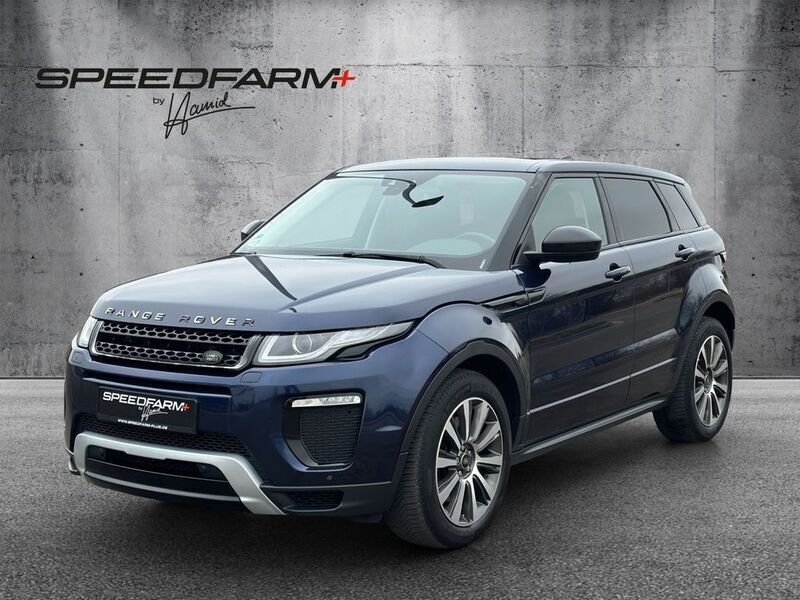 Blau Gebraucht 2018 Land Rover Range Rover evoque SE Dynamic SUV | 22.999 € (Teuer) - Bild 1/4