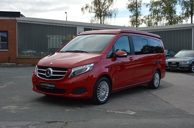 Jupiterrot Gebraucht 2017 Mercedes V250 Marco Polo Van / Kleinbus | 45.900 € (Guter Preis) - Bild 1/4