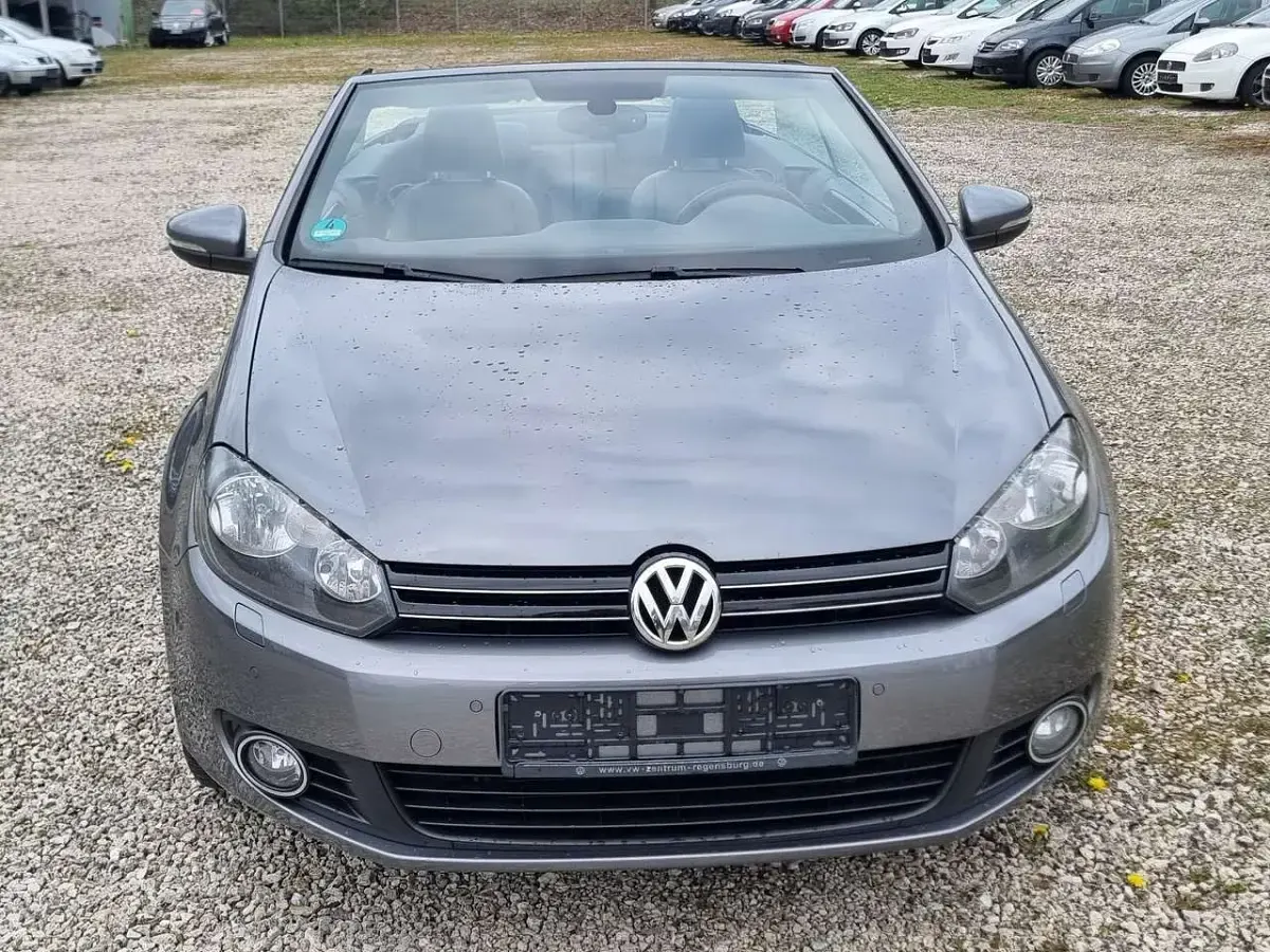Brugt VW Golf Cabriolet Basis 105 HK (77 kW) 2015 Grå Cabriolet