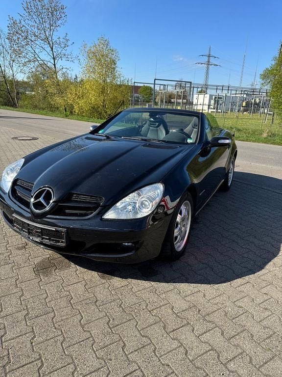 Gebraucht Mercedes SLK200 163 PS (119 kW) 2005 Schwarz Cabrio