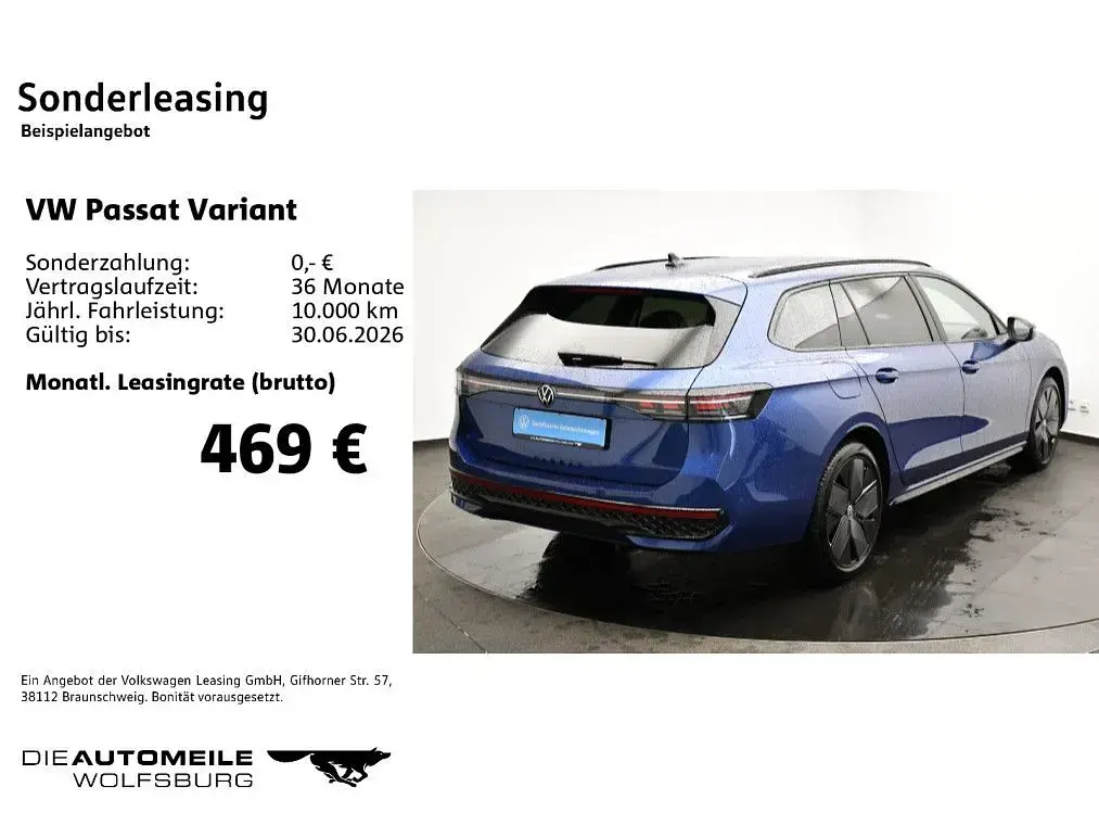 Gebraucht VW Passat Style 272 PS (200 kW) 2025 Reef blue metallic Kombi