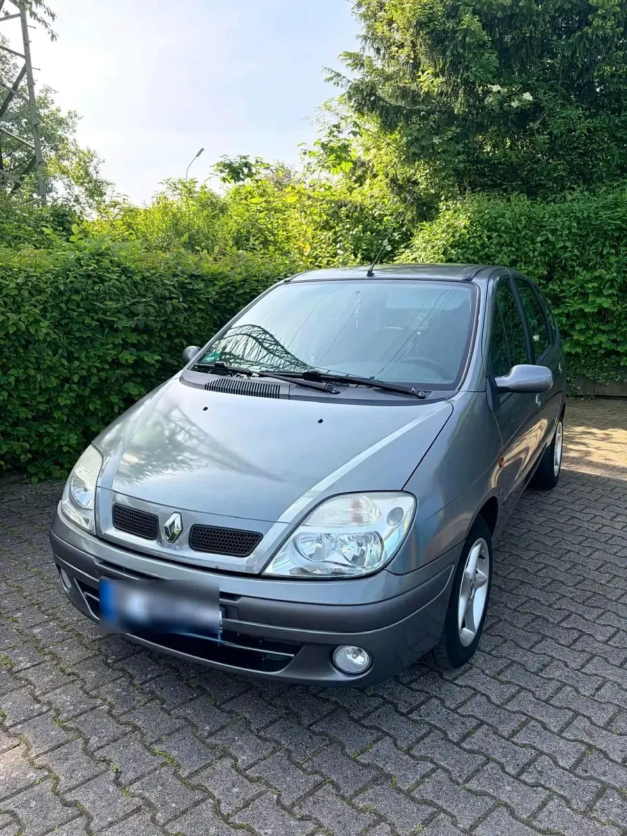 Gebraucht Renault Scénic 107 PS (78 kW) 2002 Grau Van / Kleinbus