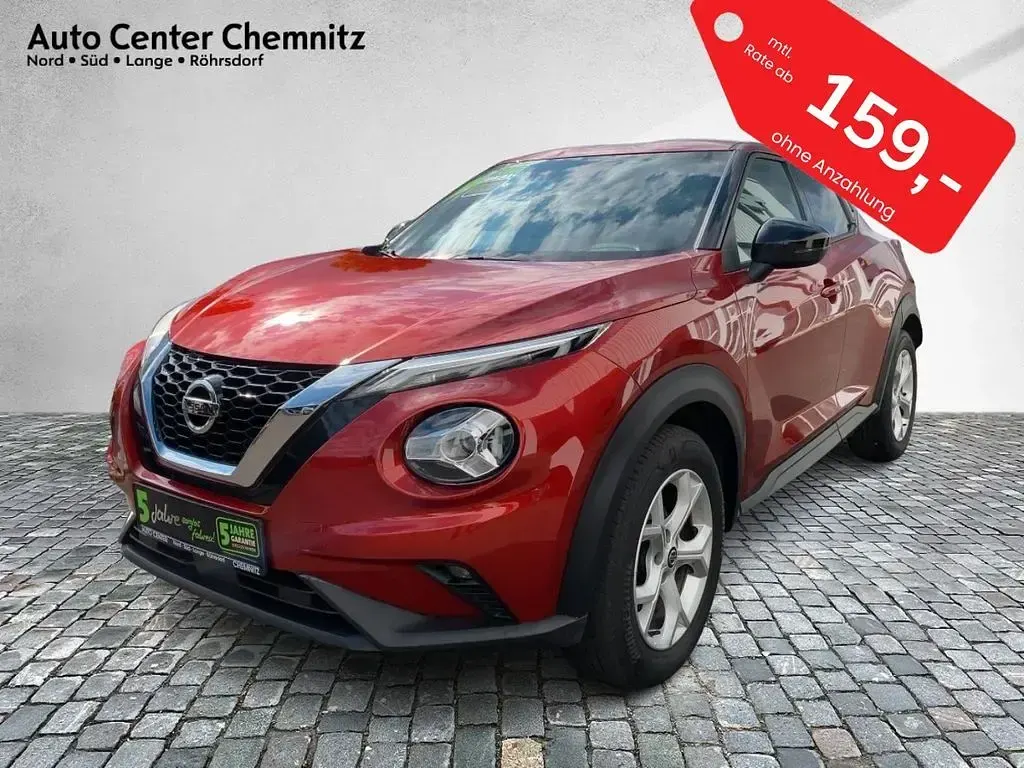 Second-hand Nissan Juke N-Connecta 114 CP (83 kW) 2021 Roșu SUV