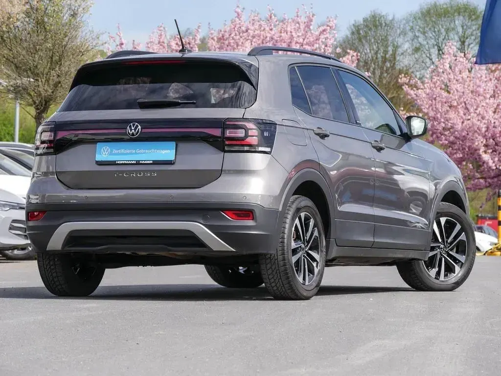 Gebraucht VW T-Cross United 110 PS (80 kW) 2021 Grau SUV
