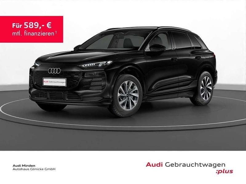 Mythosschwarz metallic Gebraucht 2025 Audi Q6 e-tron Ambiente SUV | 59.880 € (Fairer Preis) - Bild 1/3