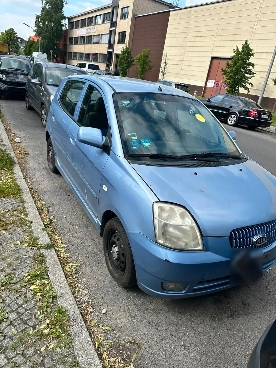 Gebraucht Kia Picanto 65 PS (47 kW) 2006 Blau Kleinwagen