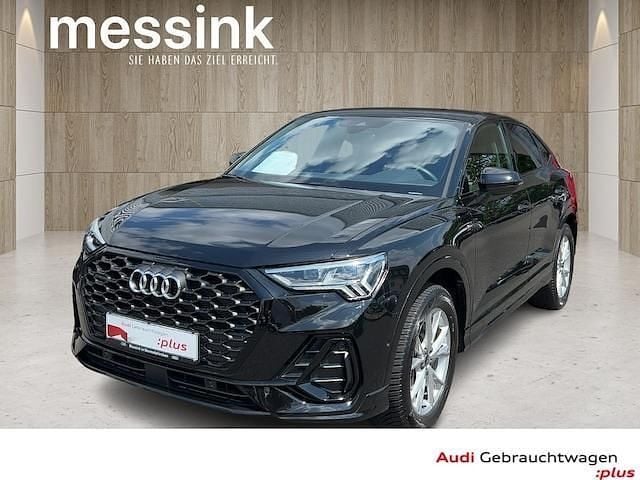 Mythosschwarz metallic Gebraucht 2024 Audi Q3 Sportback S-Line SUV | 42.650 € (Superpreis) - Bild 1/4