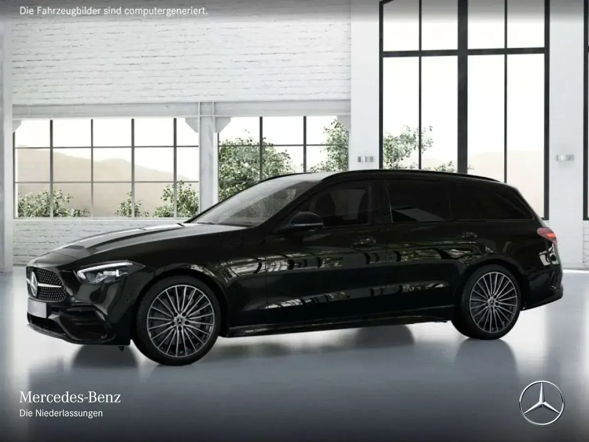 Gebraucht Mercedes C220 AMG 200 PS (147 kW) 2026 Schwarz Limousine