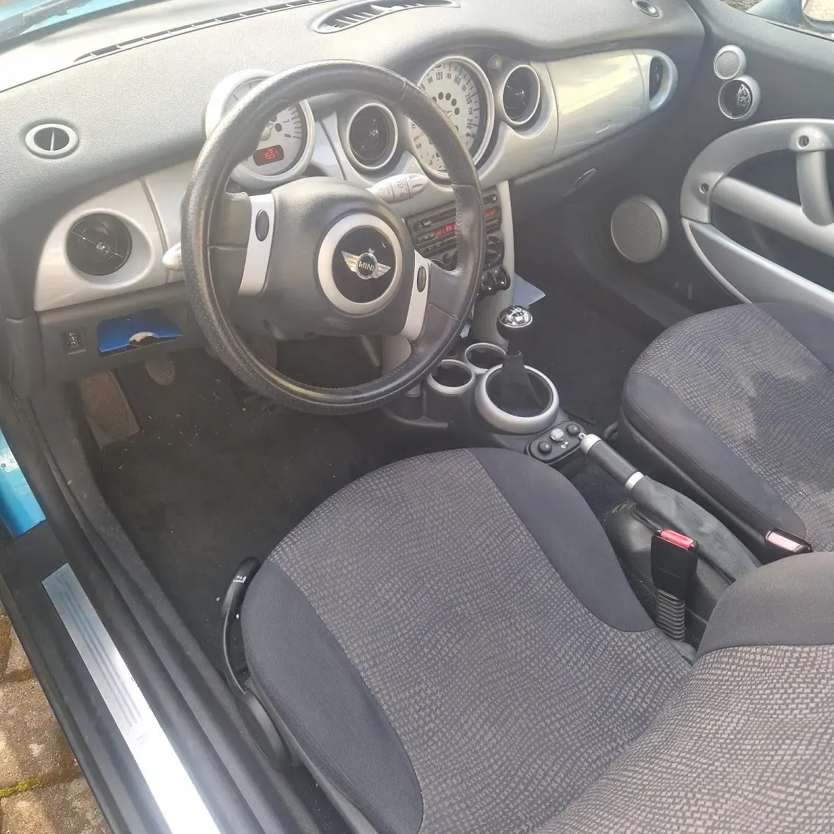 Käytetty Mini Cooper 118 HP (86 kW) 2004 Sininen Viistoperä