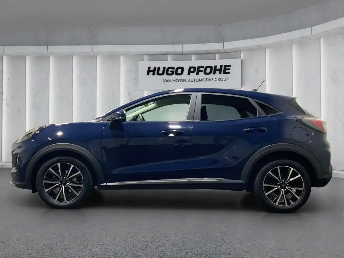 Gebraucht Ford Puma Titanium 125 PS (91 kW) 2022 Blazer blau uni SUV