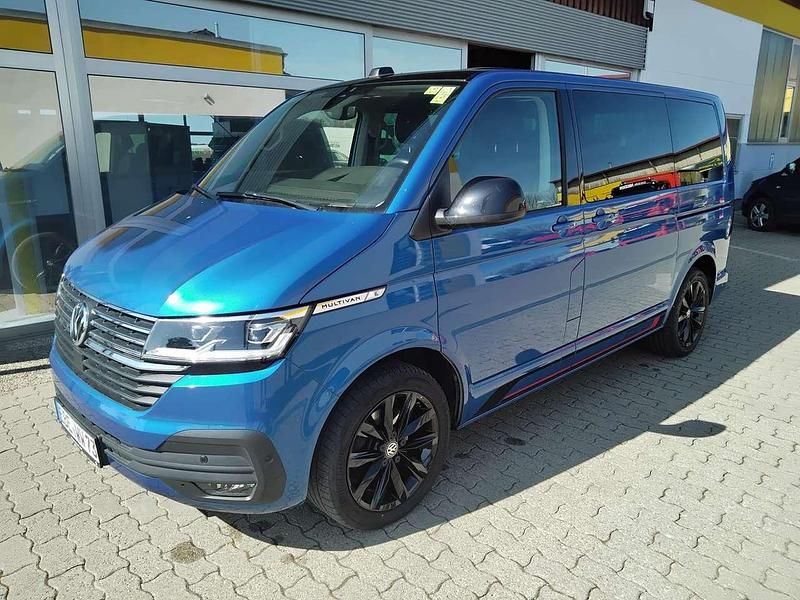 Second-hand VW Multivan Edition 150 CP (110 kW) 2020 Albastru Monovolum