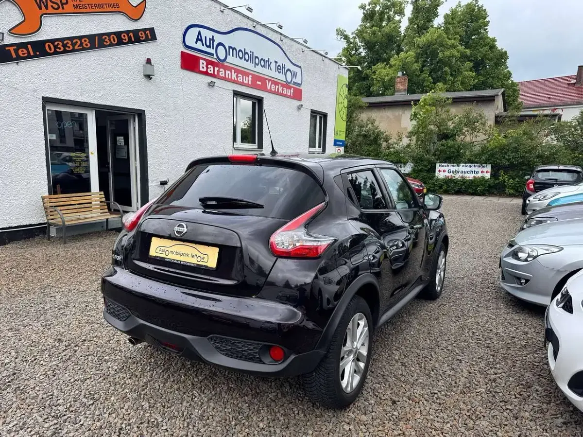 Gebraucht Nissan Juke Visia 116 PS (85 kW) 2015 Violett SUV