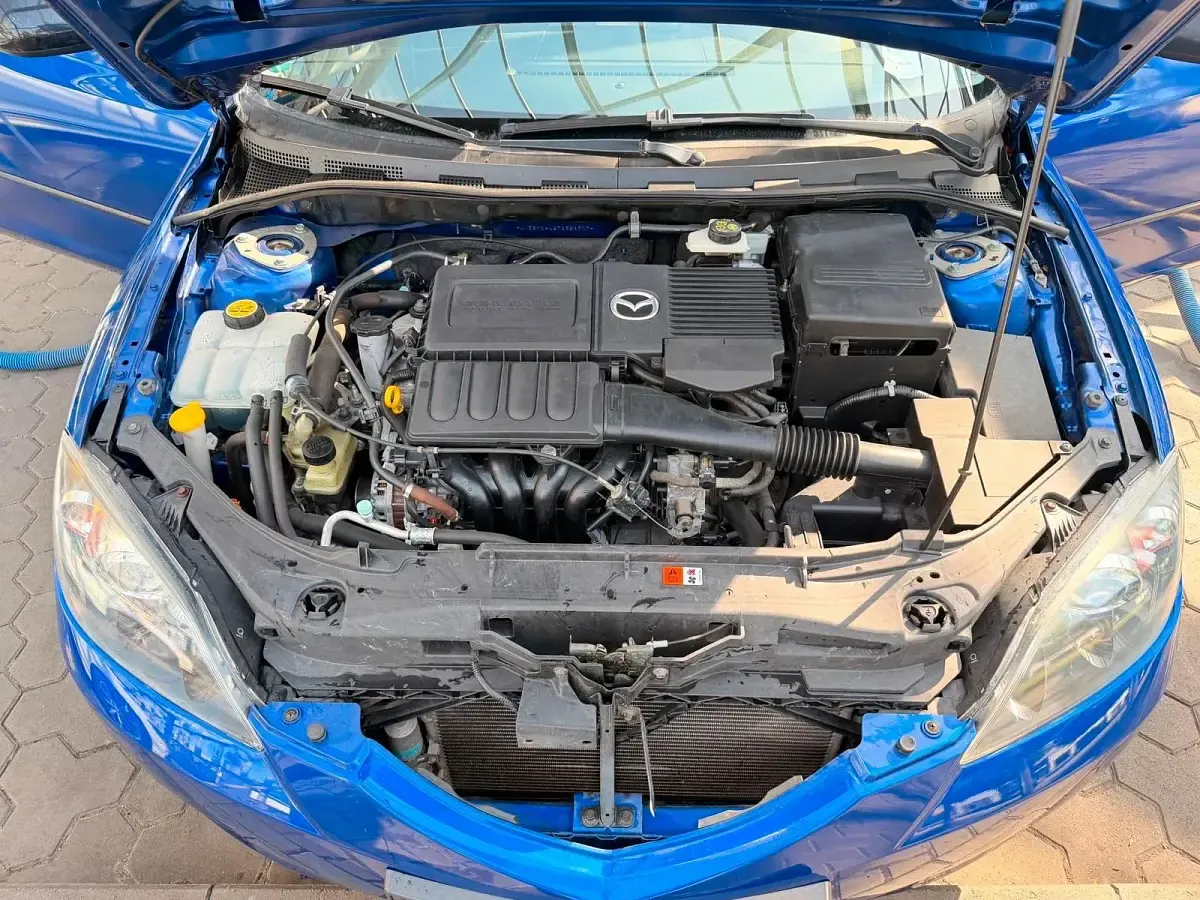 Gebraucht Mazda 3 82 PS (60 kW) 2007 Blau Kombi