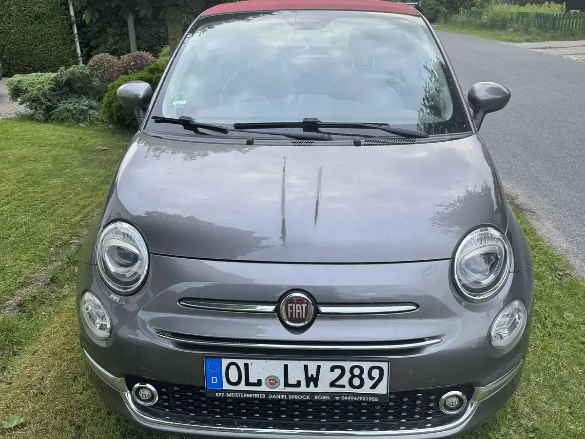 Gebraucht Fiat 500C 69 PS (50 kW) 2017 Grau Cabrio