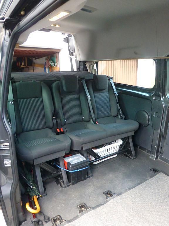 Gebraucht Ford Transit Custom 125 PS (91 kW) 2016 Schwarz Van / Kleinbus