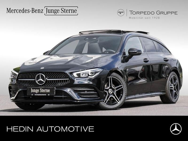 Schwarz Gebraucht 2021 Mercedes CLA200 Shooting Brake AMG Kombi | 25.690 € (Guter Preis) - Bild 1/4