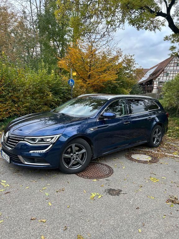 Blau Gebraucht 2018 Renault Talisman GrandTour Intens Kombi | 12.600 € (Fairer Preis) - Bild 1/4