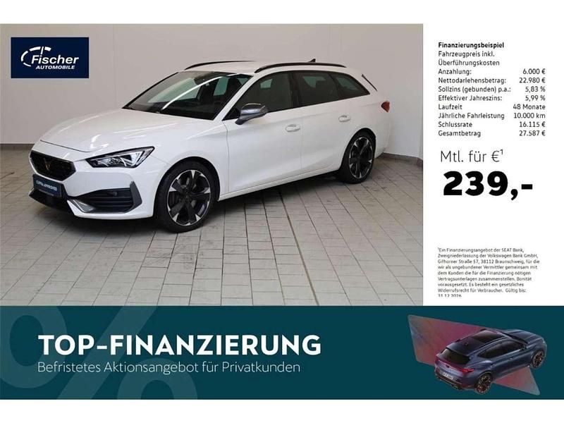 Gebraucht Cupra Leon 245 PS (180 kW) 2023 Candyweiß Kombi