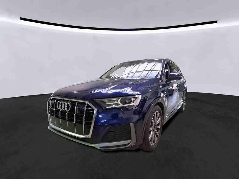 Blau Gebraucht 2022 Audi Q7 S-Line SUV | 54.990 € (Superpreis) - Bild 1/4