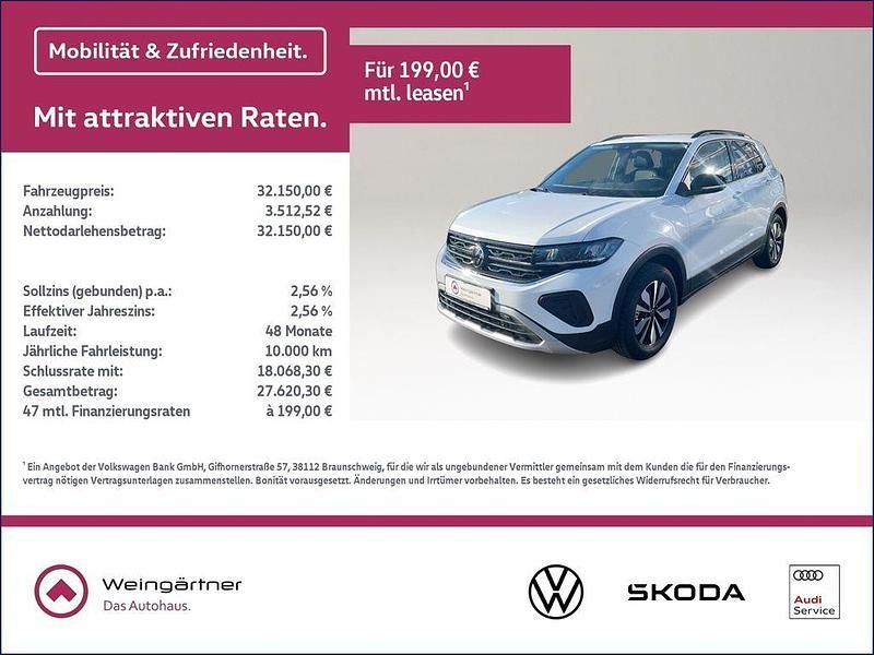 Weiß Neu 2025 VW T-Cross Goal SUV | 25.720 € (Etwas zu teuer) - Bild 1/4