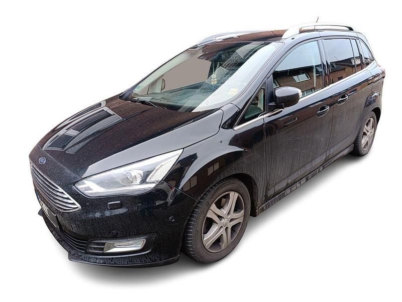 Schwarz Gebraucht 2018 Ford Grand C-Max Titanium Van / Kleinbus | 9.980 € (Guter Preis) - Bild 1/4