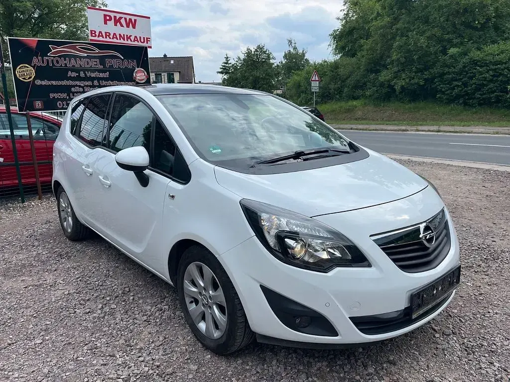 Gebraucht Opel Meriva Color Edition 140 PS (102 kW) 2012 Weiß Van / Kleinbus