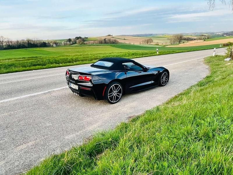 Second-hand Corvette Stingray 466 CP (342 kW) 2015 Negru Cabrio