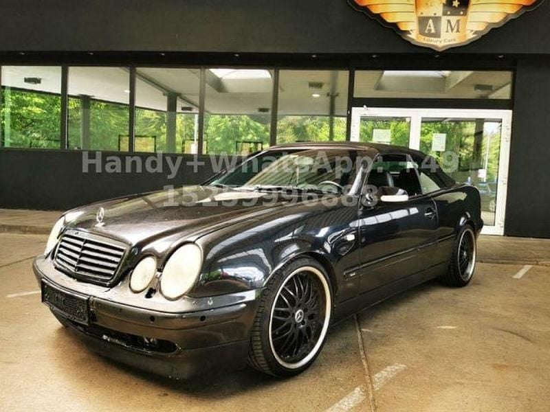 Schwarz unilack Gebraucht 1998 Mercedes CLK320 Cabrio | 2.450 € (Superpreis) - Bild 1/4