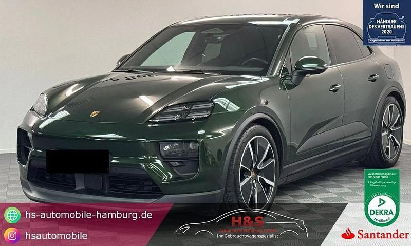 Oakgrün neo Gebraucht 2024 Porsche Macan 4 Electric Sport SUV | 84.000 € (Fairer Preis) - Bild 1/4