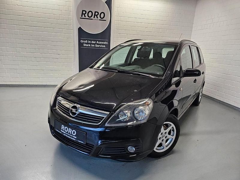 Gebraucht Opel Zafira Catch Me 105 PS (77 kW) 2007 Schwarz Van / Kleinbus