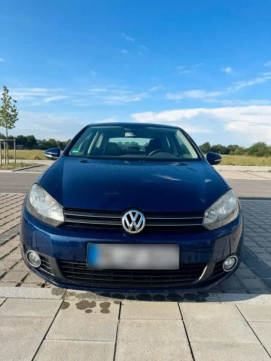 Gebraucht VW Golf VI 80 PS (58 kW) 2009 Blau Kleinwagen