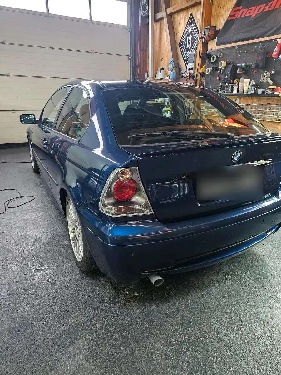 Gebraucht BMW 316 Compact M Sport 116 PS (85 kW) 2004 Blau Kleinwagen