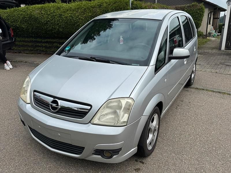Silber Gebraucht 2007 Opel Meriva Van / Kleinbus | 1.000 € (Guter Preis) - Bild 1/4