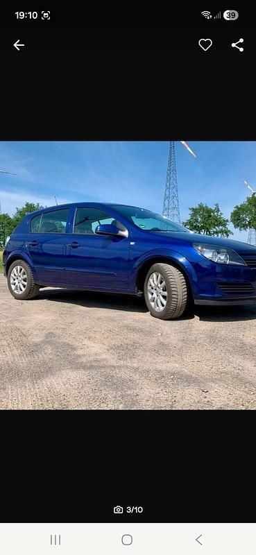 Gebraucht Opel Astra 90 PS (66 kW) 2006 Blau Kleinwagen