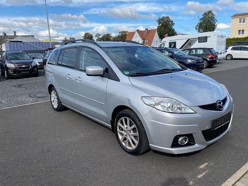 Gebraucht Mazda 5 Exclusive 143 PS (105 kW) 2009 Silber Van / Kleinbus