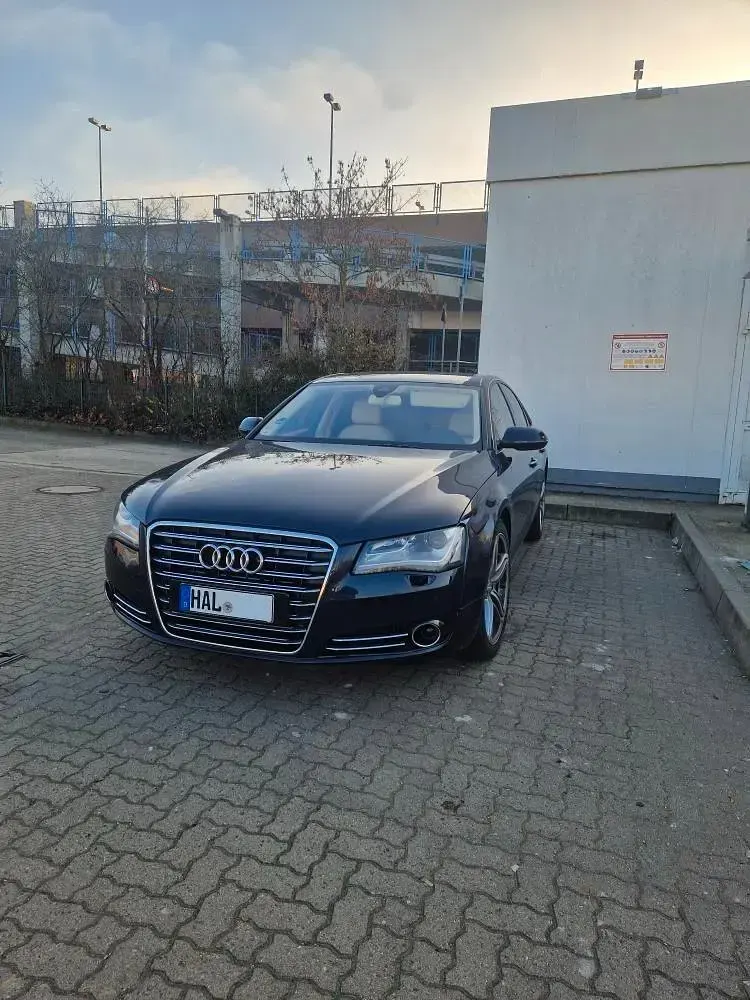 Brugt Audi A8 Comfort 351 HK (258 kW) 2010 Blå Sedan
