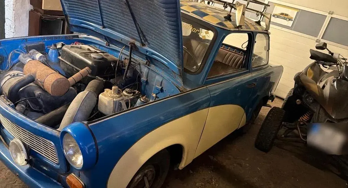 Gebraucht Trabant 601 1990 Blau Kleinwagen