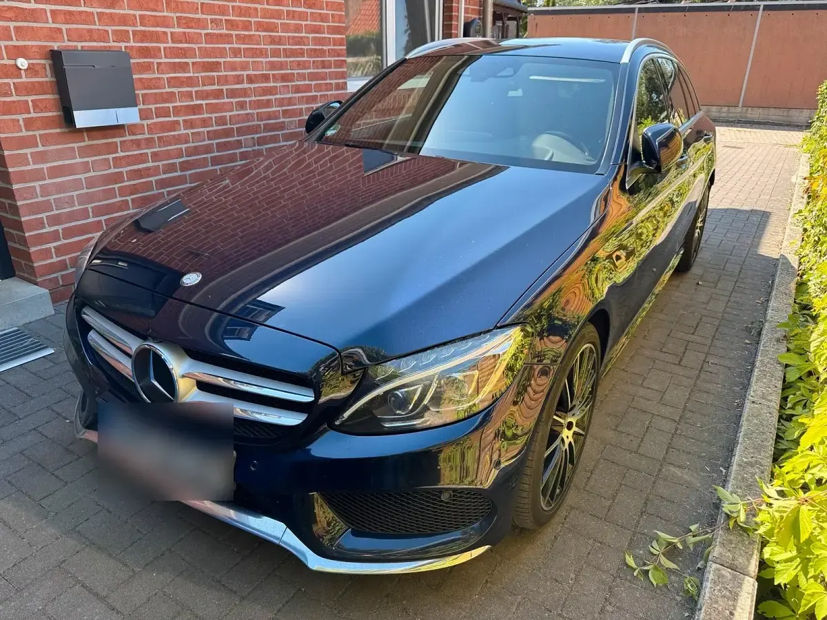 Gebraucht Mercedes C250 AMG 204 PS (150 kW) 2016 Blau Kombi
