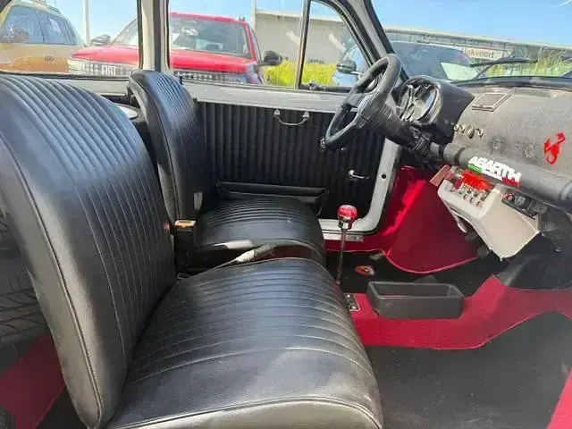 Gebraucht Fiat 500 Abarth 23 PS (16 kW) 1970 Weiß Kleinwagen